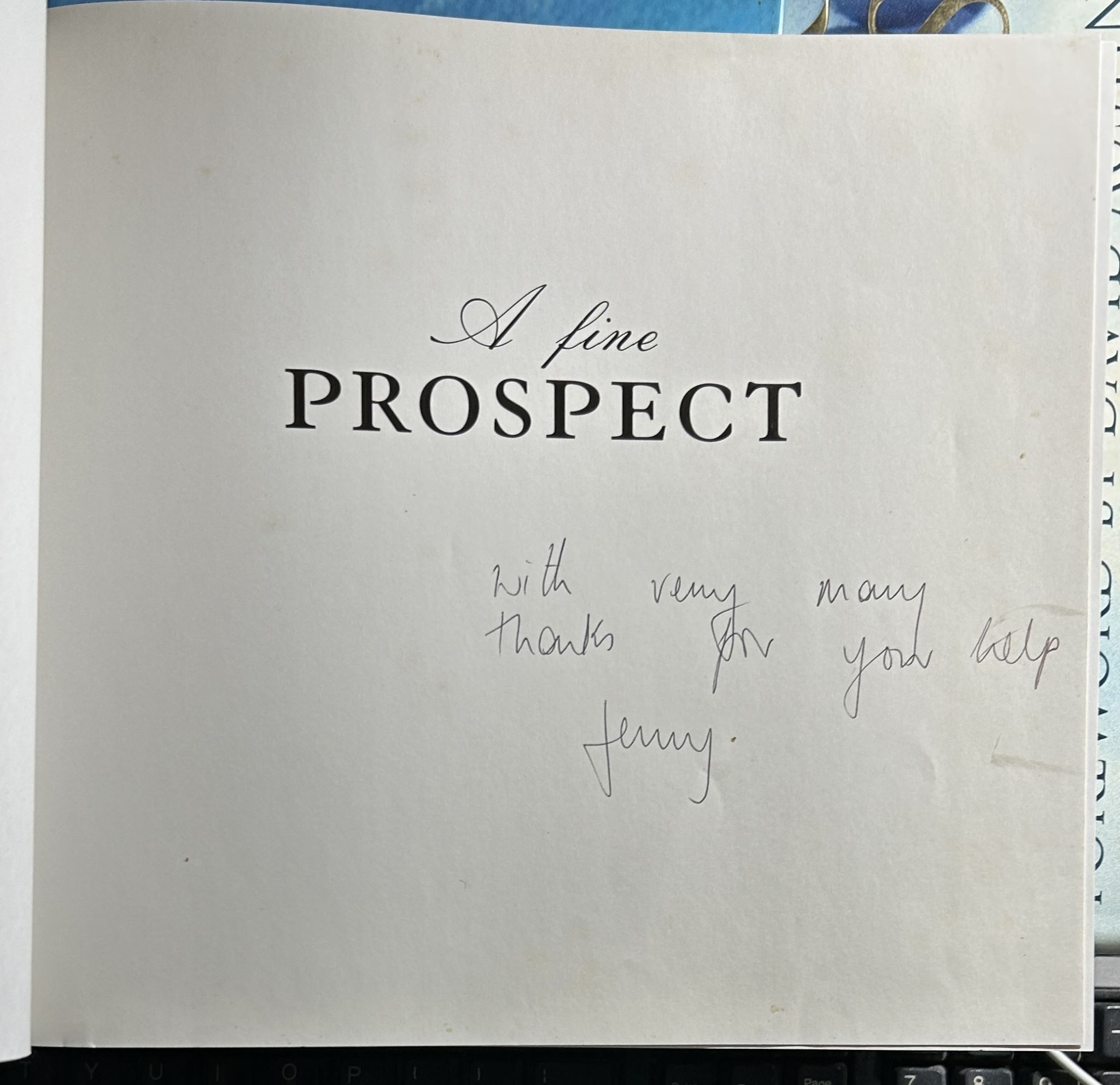 A Fine Prospect A History of Remuera, Meadowbank and St Johns Jenny Carlyon